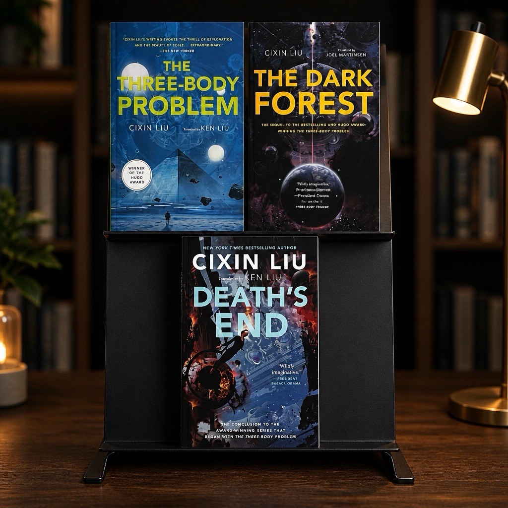 Cixin Liu 3 Book Lot-Three Body Problem/The Dark Forest/Death’s End Paperback