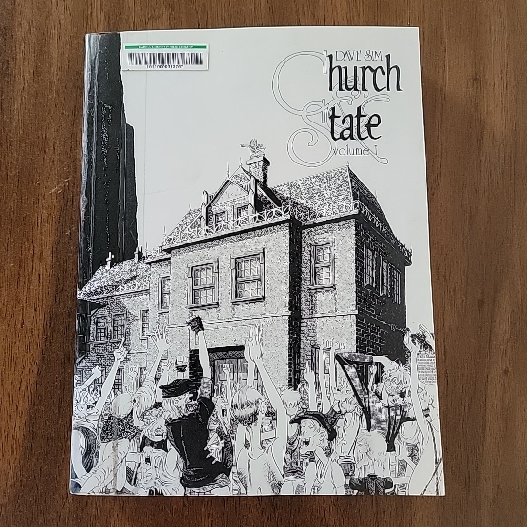 Dave Sim Church and State 1987 Paperback Book 10th Printing