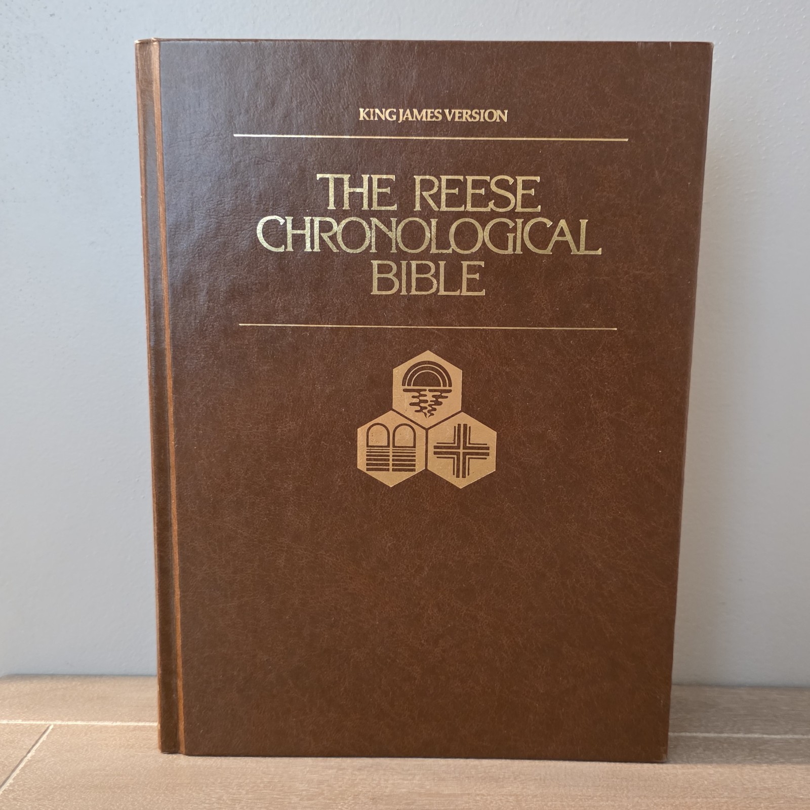 Vintage The Reese Chronological Bible KJV 1977 Hardback Christianity Large Print