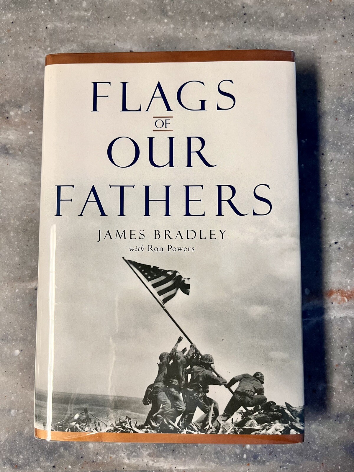 Flags of Our Fathers James Bradley Signed First Edition Hardcover WWII WW2
