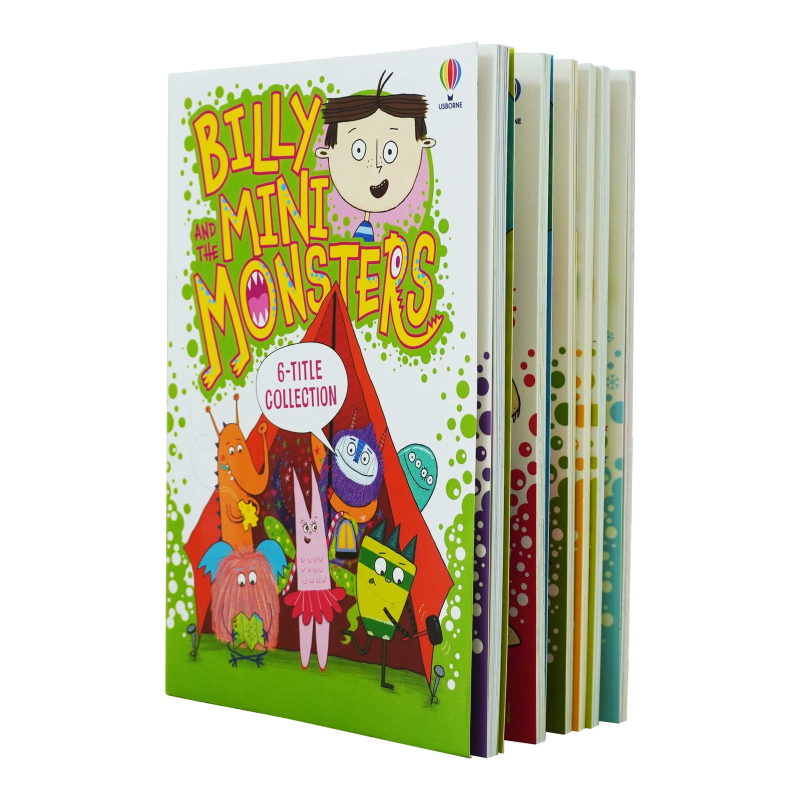 Billy & the Mini Monsters Series 2 (7-12) 6 Books Set – By Zanna Davidson