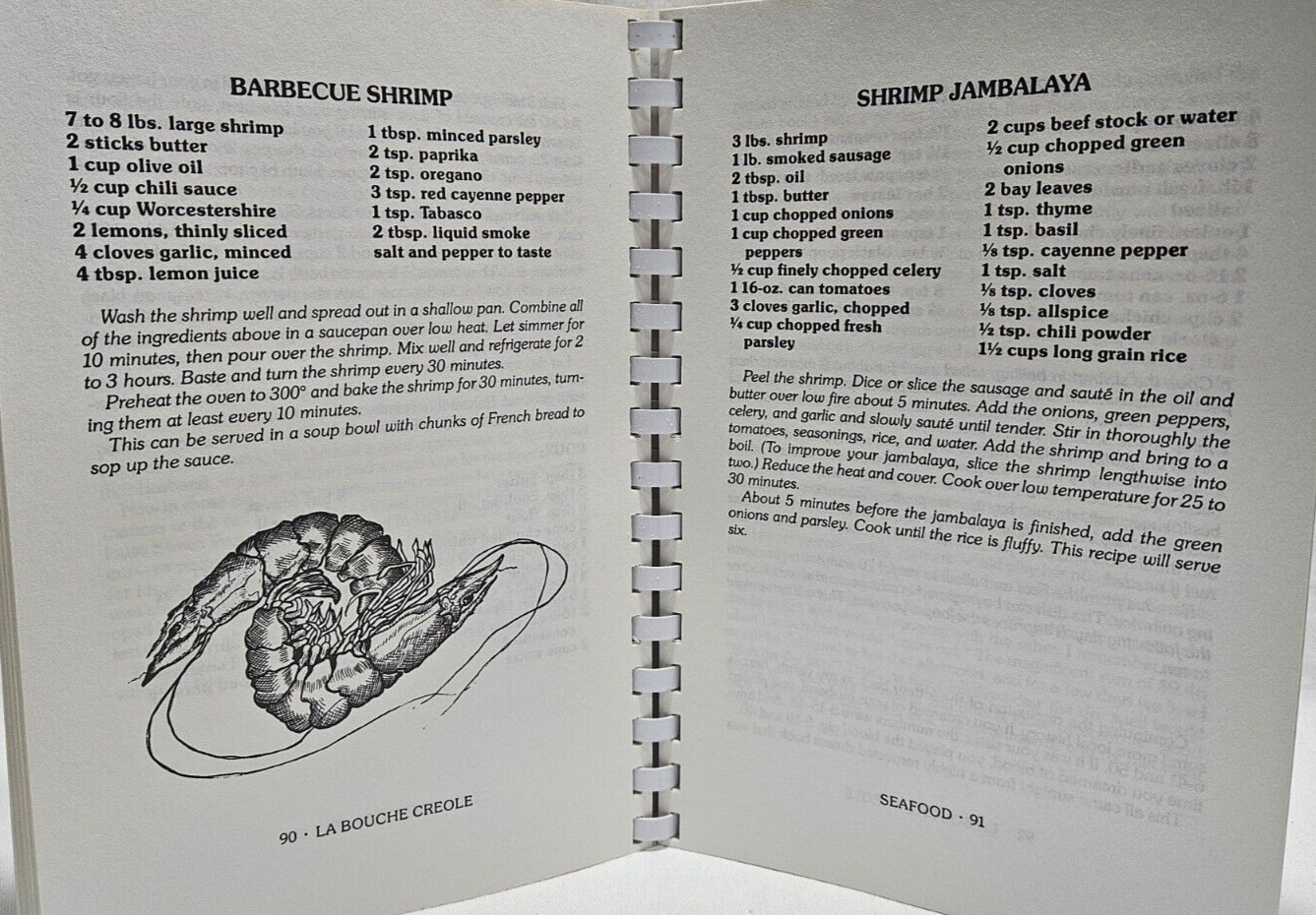 La Bouche Creole Cookbook by Leon E. Soniat Jr., 1985 6th Printing