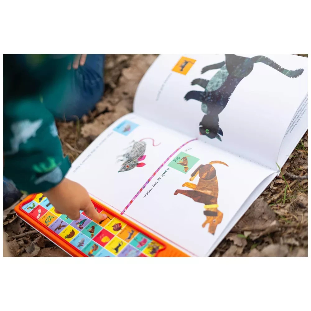 Eric Carle Push Button Sound Board Book Collectors Set w/ 13.5 inch Caterpillar